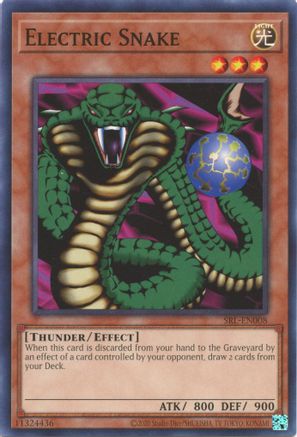 Electric Snake (SRL-EN008) - Spell Ruler (25th Anniversary Edition) Unlimited Spell Ruler (25th Anniversary Edition) Yugioh Single  Squirtle Squad Card Shop.