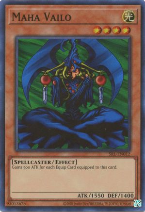 Maha Vailo (SRL-EN012) - Spell Ruler (25th Anniversary Edition) Unlimited Spell Ruler (25th Anniversary Edition) Yugioh Single  Squirtle Squad Card Shop.