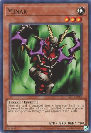Minar (SRL-EN015) - Spell Ruler (25th Anniversary Edition) Unlimited Spell Ruler (25th Anniversary Edition) Yugioh Single  Squirtle Squad Card Shop.