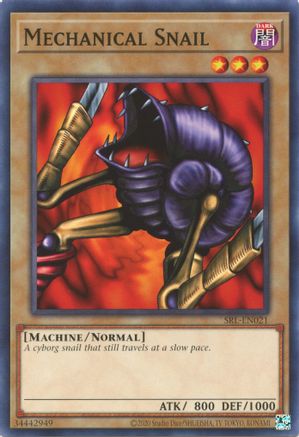 Mechanical Snail (SRL-EN021) - Spell Ruler (25th Anniversary Edition) Unlimited Spell Ruler (25th Anniversary Edition) Yugioh Single  Squirtle Squad Card Shop.