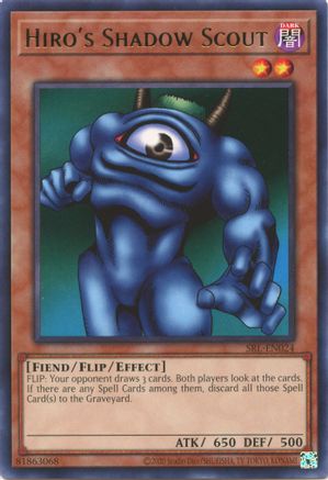 Hiro's Shadow Scout (SRL-EN024) - Spell Ruler (25th Anniversary Edition) Unlimited Spell Ruler (25th Anniversary Edition) Yugioh Single  Squirtle Squad Card Shop.