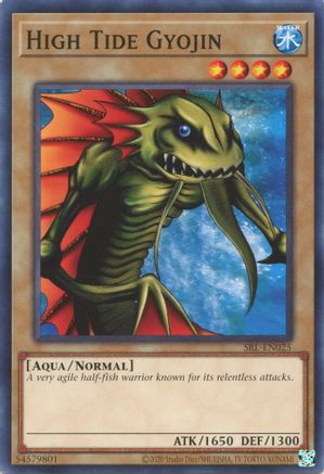 High Tide Gyojin (SRL-EN025) - Spell Ruler (25th Anniversary Edition) Unlimited Spell Ruler (25th Anniversary Edition) Yugioh Single  Squirtle Squad Card Shop.