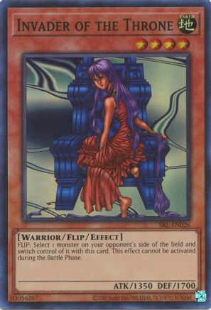 Invader of the Throne (SRL-EN026) - Spell Ruler (25th Anniversary Edition) Unlimited Spell Ruler (25th Anniversary Edition) Yugioh Single  Squirtle Squad Card Shop.