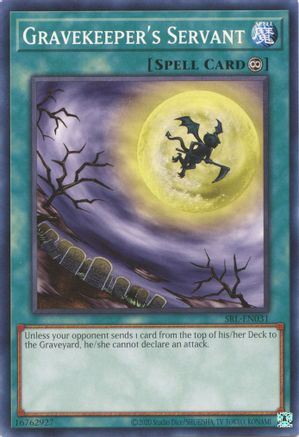 Gravekeeper's Servant (SRL-EN031) - Spell Ruler (25th Anniversary Edition) Unlimited Spell Ruler (25th Anniversary Edition) Yugioh Single  Squirtle Squad Card Shop.