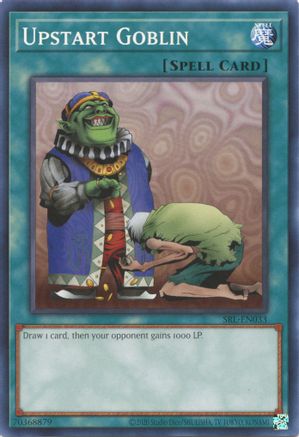 Upstart Goblin (SRL-EN033) - Spell Ruler (25th Anniversary Edition) Unlimited Spell Ruler (25th Anniversary Edition) Yugioh Single  Squirtle Squad Card Shop.