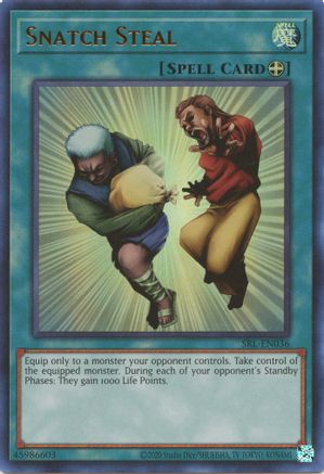 Snatch Steal (SRL-EN036) - Spell Ruler (25th Anniversary Edition) Unlimited Spell Ruler (25th Anniversary Edition) Yugioh Single  Squirtle Squad Card Shop.