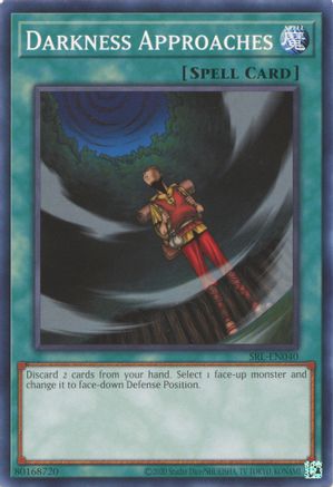 Darkness Approaches (SRL-EN040) - Spell Ruler (25th Anniversary Edition) Unlimited Spell Ruler (25th Anniversary Edition) Yugioh Single  Squirtle Squad Card Shop.