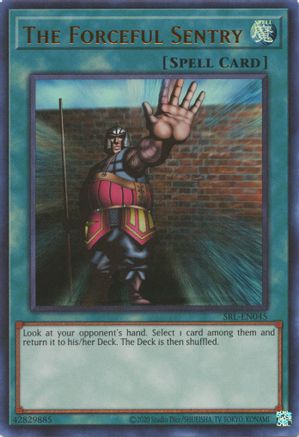 The Forceful Sentry (SRL-EN045) - Spell Ruler (25th Anniversary Edition) Unlimited Spell Ruler (25th Anniversary Edition) Yugioh Single  Squirtle Squad Card Shop.