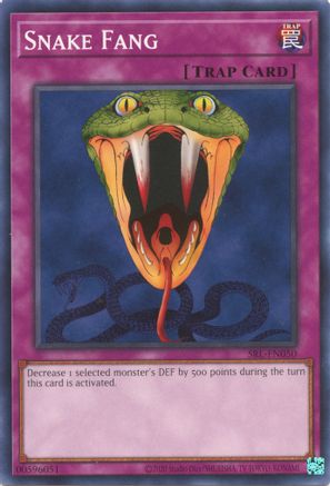 Snake Fang (SRL-EN050) - Spell Ruler (25th Anniversary Edition) Unlimited Spell Ruler (25th Anniversary Edition) Yugioh Single  Squirtle Squad Card Shop.