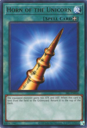 Horn of the Unicorn (SRL-EN054) - Spell Ruler (25th Anniversary Edition) Unlimited Spell Ruler (25th Anniversary Edition) Yugioh Single  Squirtle Squad Card Shop.