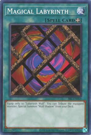 Magical Labyrinth (SRL-EN059) - Spell Ruler (25th Anniversary Edition) Unlimited Spell Ruler (25th Anniversary Edition) Yugioh Single  Squirtle Squad Card Shop.