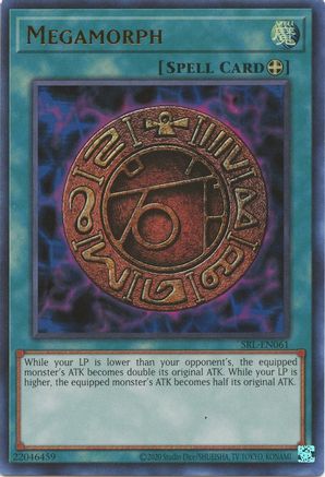 Megamorph (SRL-EN061) - Spell Ruler (25th Anniversary Edition) Unlimited Spell Ruler (25th Anniversary Edition) Yugioh Single  Squirtle Squad Card Shop.