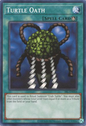 Turtle Oath (SRL-EN066) - Spell Ruler (25th Anniversary Edition) Unlimited Spell Ruler (25th Anniversary Edition) Yugioh Single  Squirtle Squad Card Shop.