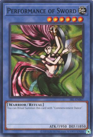 Performance of Sword (SRL-EN067) - Spell Ruler (25th Anniversary Edition) Unlimited Spell Ruler (25th Anniversary Edition) Yugioh Single  Squirtle Squad Card Shop.