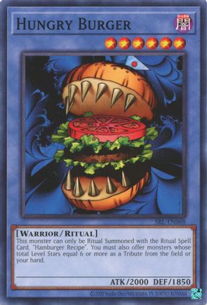 Hungry Burger (SRL-EN068) - Spell Ruler (25th Anniversary Edition) Unlimited Spell Ruler (25th Anniversary Edition) Yugioh Single  Squirtle Squad Card Shop.