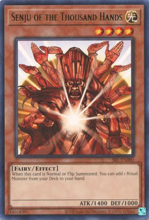 Senju of the Thousand Hands (SRL-EN080) - Spell Ruler (25th Anniversary Edition) Unlimited Spell Ruler (25th Anniversary Edition) Yugioh Single  Squirtle Squad Card Shop.