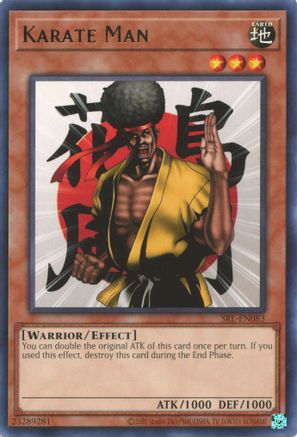 Karate Man (SRL-EN083) - Spell Ruler (25th Anniversary Edition) Unlimited Spell Ruler (25th Anniversary Edition) Yugioh Single  Squirtle Squad Card Shop.