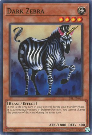Dark Zebra (SRL-EN084) - Spell Ruler (25th Anniversary Edition) Unlimited Spell Ruler (25th Anniversary Edition) Yugioh Single  Squirtle Squad Card Shop.