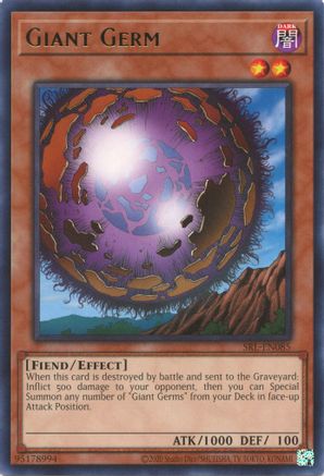 Giant Germ (SRL-EN085) - Spell Ruler (25th Anniversary Edition) Unlimited Spell Ruler (25th Anniversary Edition) Yugioh Single  Squirtle Squad Card Shop.