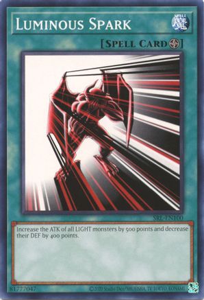 Luminous Spark (SRL-EN100) - Spell Ruler (25th Anniversary Edition) Unlimited Spell Ruler (25th Anniversary Edition) Yugioh Single  Squirtle Squad Card Shop.