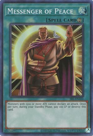 Messenger of Peace (SRL-EN102) - Spell Ruler (25th Anniversary Edition) Unlimited Spell Ruler (25th Anniversary Edition) Yugioh Single  Squirtle Squad Card Shop.