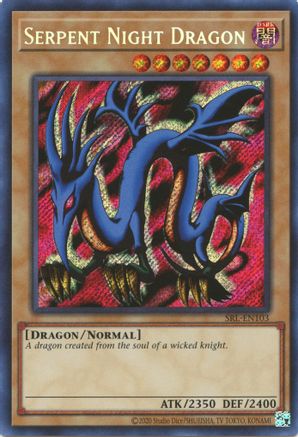 Serpent Night Dragon (SRL-EN103) - Spell Ruler (25th Anniversary Edition) Unlimited Spell Ruler (25th Anniversary Edition) Yugioh Single  Squirtle Squad Card Shop.