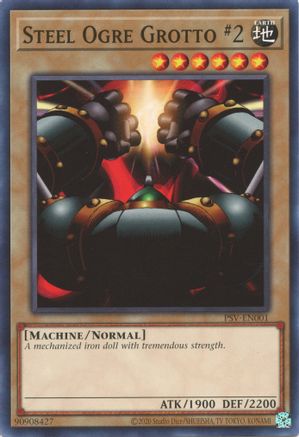 Steel Ogre Grotto #2 (PSV-EN001) - Pharaoh's Servant (25th Anniversary Edition) Unlimited Pharaoh's Servant (25th Anniversary Edition) Yugioh Single  Squirtle Squad Card Shop.