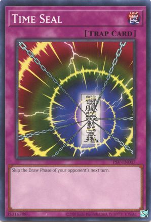 Time Seal (PSV-EN007) - Pharaoh's Servant (25th Anniversary Edition) Unlimited Pharaoh's Servant (25th Anniversary Edition) Yugioh Single  Squirtle Squad Card Shop.