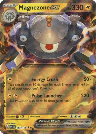 Pokémon TCG – Magnezone ex 065/198 – Scarlet & Violet Base – Double Rare