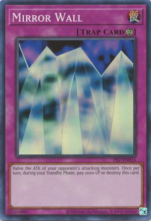 Mirror Wall (PSV-EN016) - Pharaoh's Servant (25th Anniversary Edition) Unlimited Pharaoh's Servant (25th Anniversary Edition) Yugioh Single  Squirtle Squad Card Shop.