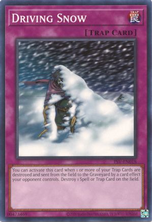 Driving Snow (PSV-EN018) - Pharaoh's Servant (25th Anniversary Edition) Unlimited Pharaoh's Servant (25th Anniversary Edition) Yugioh Single  Squirtle Squad Card Shop.