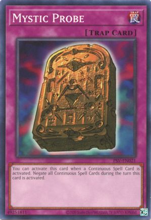 Mystic Probe (PSV-EN021) - Pharaoh's Servant (25th Anniversary Edition) Unlimited Pharaoh's Servant (25th Anniversary Edition) Yugioh Single  Squirtle Squad Card Shop.