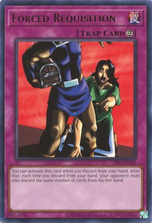 Forced Requisition (PSV-EN025) - Pharaoh's Servant (25th Anniversary Edition) Unlimited Pharaoh's Servant (25th Anniversary Edition) Yugioh Single  Squirtle Squad Card Shop.
