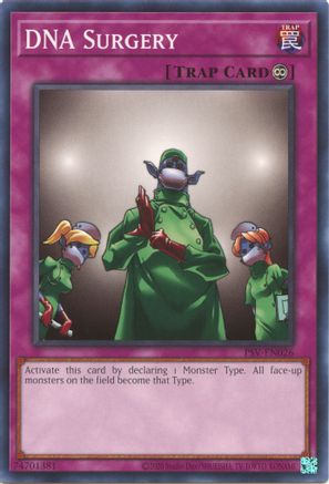 DNA Surgery (PSV-EN026) - Pharaoh's Servant (25th Anniversary Edition) Unlimited Pharaoh's Servant (25th Anniversary Edition) Yugioh Single  Squirtle Squad Card Shop.