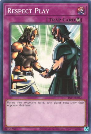 Respect Play (PSV-EN032) - Pharaoh's Servant (25th Anniversary Edition) Unlimited Pharaoh's Servant (25th Anniversary Edition) Yugioh Single  Squirtle Squad Card Shop.