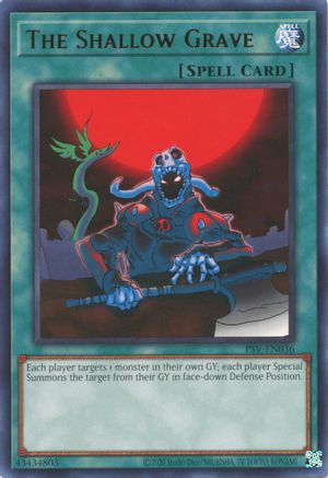 The Shallow Grave (PSV-EN036) - Pharaoh's Servant (25th Anniversary Edition) Unlimited Pharaoh's Servant (25th Anniversary Edition) Yugioh Single  Squirtle Squad Card Shop.