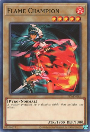 Flame Champion (PSV-EN041) - Pharaoh's Servant (25th Anniversary Edition) Unlimited Pharaoh's Servant (25th Anniversary Edition) Yugioh Single  Squirtle Squad Card Shop.