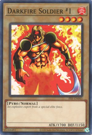 Darkfire Soldier #1 (PSV-EN043) - Pharaoh's Servant (25th Anniversary Edition) Unlimited Pharaoh's Servant (25th Anniversary Edition) Yugioh Single  Squirtle Squad Card Shop.