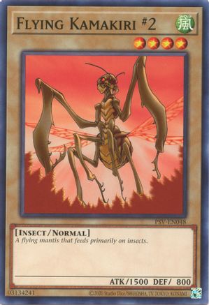 Flying Kamakiri #2 (PSV-EN048) - Pharaoh's Servant (25th Anniversary Edition) Unlimited Pharaoh's Servant (25th Anniversary Edition) Yugioh Single  Squirtle Squad Card Shop.