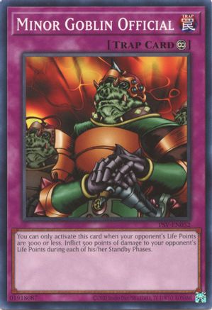 Minor Goblin Official (PSV-EN052) - Pharaoh's Servant (25th Anniversary Edition) Unlimited Pharaoh's Servant (25th Anniversary Edition) Yugioh Single  Squirtle Squad Card Shop.