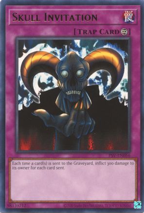 Skull Invitation (PSV-EN056) - Pharaoh's Servant (25th Anniversary Edition) Unlimited Pharaoh's Servant (25th Anniversary Edition) Yugioh Single  Squirtle Squad Card Shop.