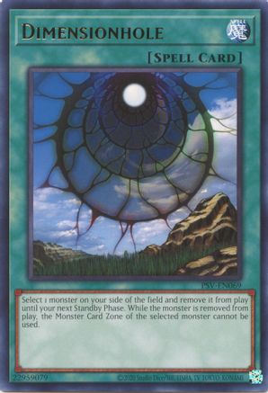 Dimensionhole (PSV-EN069) - Pharaoh's Servant (25th Anniversary Edition) Unlimited Pharaoh's Servant (25th Anniversary Edition) Yugioh Single  Squirtle Squad Card Shop.