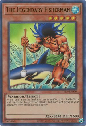 The Legendary Fisherman (PSV-EN076) - Pharaoh's Servant (25th Anniversary Edition) Unlimited Pharaoh's Servant (25th Anniversary Edition) Yugioh Single  Squirtle Squad Card Shop.