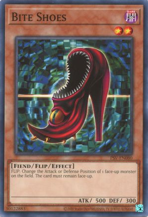 Bite Shoes (PSV-EN080) - Pharaoh's Servant (25th Anniversary Edition) Unlimited Pharaoh's Servant (25th Anniversary Edition) Yugioh Single  Squirtle Squad Card Shop.