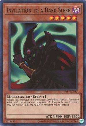 Invitation to a Dark Sleep (PSV-EN082) - Pharaoh's Servant (25th Anniversary Edition) Unlimited Pharaoh's Servant (25th Anniversary Edition) Yugioh Single  Squirtle Squad Card Shop.