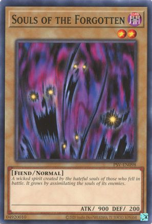 Souls of the Forgotten (PSV-EN098) - Pharaoh's Servant (25th Anniversary Edition) Unlimited Pharaoh's Servant (25th Anniversary Edition) Yugioh Single  Squirtle Squad Card Shop.