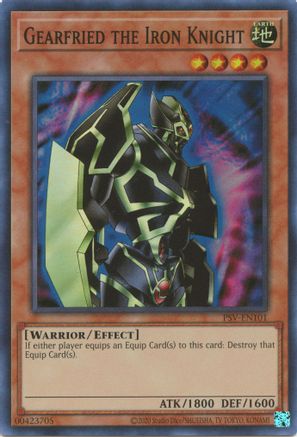 Gearfried the Iron Knight (PSV-EN101) - Pharaoh's Servant (25th Anniversary Edition) Unlimited Pharaoh's Servant (25th Anniversary Edition) Yugioh Single  Squirtle Squad Card Shop.