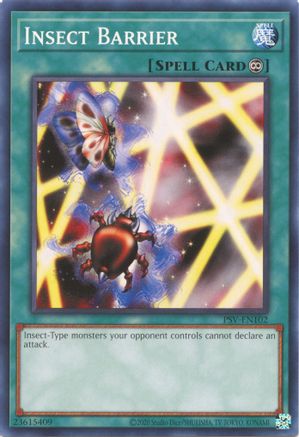 Insect Barrier (PSV-EN102) - Pharaoh's Servant (25th Anniversary Edition) Unlimited Pharaoh's Servant (25th Anniversary Edition) Yugioh Single  Squirtle Squad Card Shop.