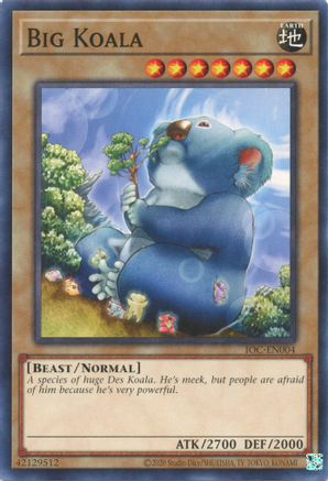 Big Koala (IOC-EN004) - Invasion of Chaos (25th Anniversary Edition) Unlimited Invasion of Chaos (25th Anniversary Edition) Yugioh Single  Squirtle Squad Card Shop.