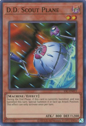 D.D. Scout Plane (IOC-EN012) - Invasion of Chaos (25th Anniversary Edition) Unlimited Invasion of Chaos (25th Anniversary Edition) Yugioh Single  Squirtle Squad Card Shop.